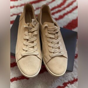 Zara Tan Suede Women's Sneakers